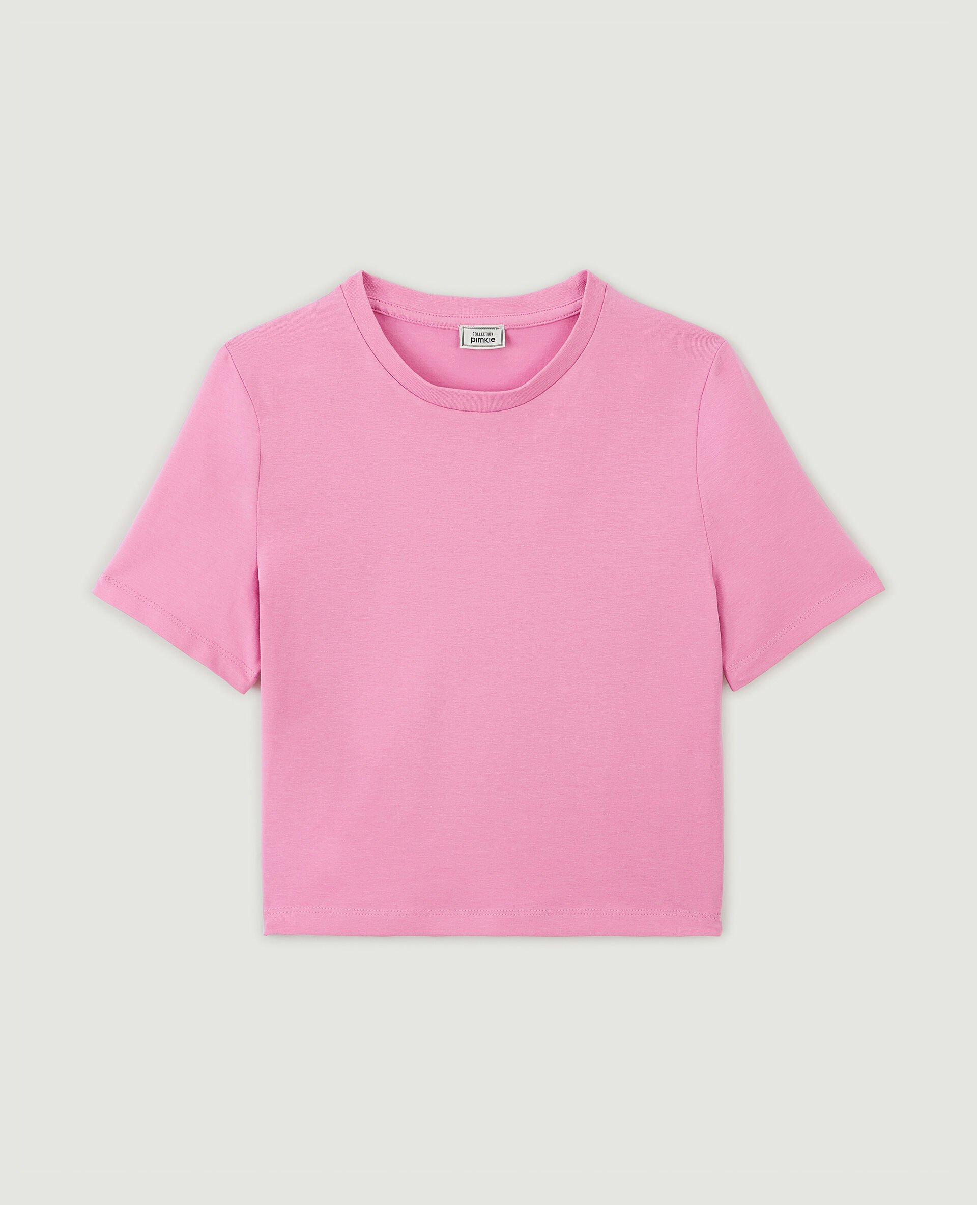 T-shirt cropped - Rose