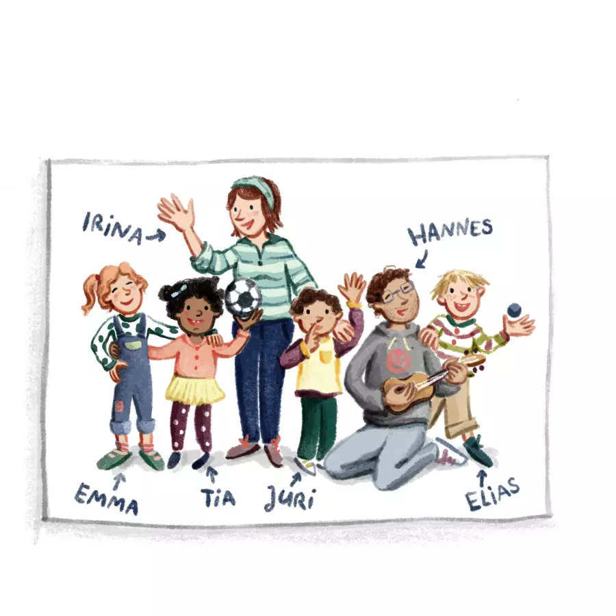 Carlsen LESEMAUS 164: Wir KiTa-Kinder – Willkommen bei uns!