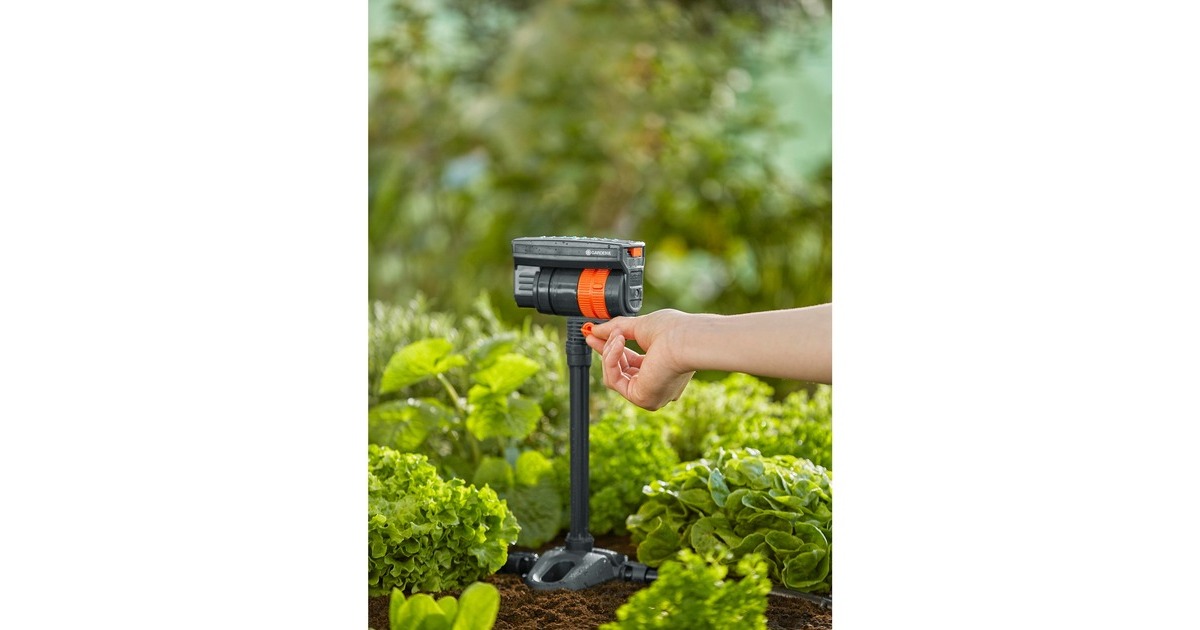 GARDENAMicro-Drip-System Zwenksproeier OS 90 sproeier  (Donkergrijs/oranje)