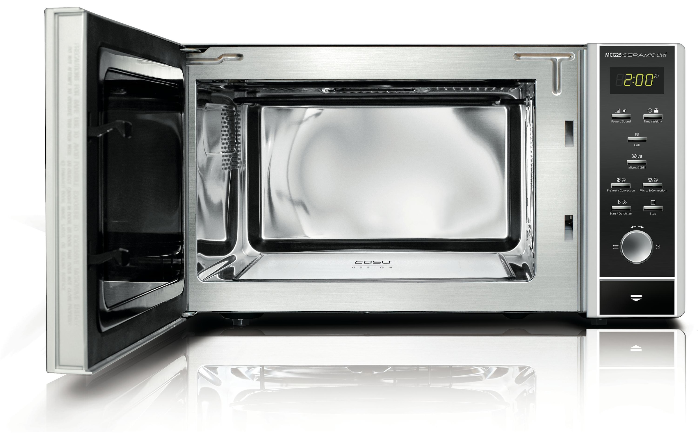 Caso Mikrowelle »MCG 25 Ceramic Chef« 900 W