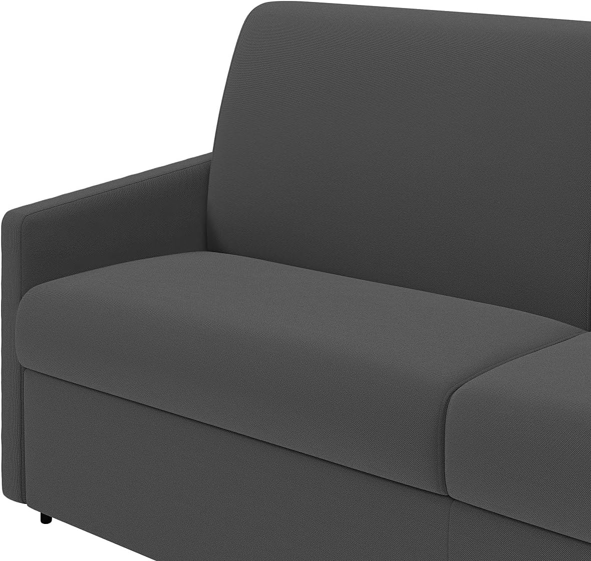 Vente-unique 3-Sitzer-Sofa Express aus Calife-Stoff, LiegeflÑche 140 cm, Matratze 18 cm