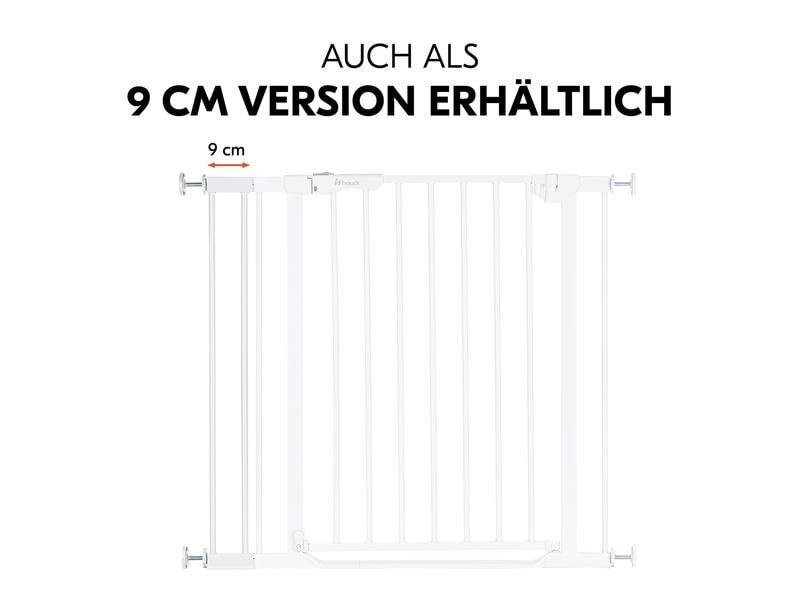 Hauck Verlängerung Türschutzgitter 21 cm Weiss Safety Gate Extension für gängige Hauck Schutzgitter