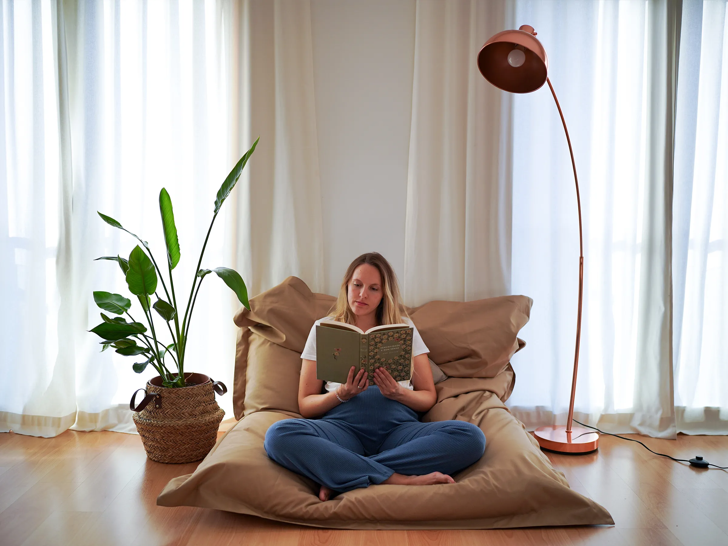Staande lamp DINTEL Metaal Koper