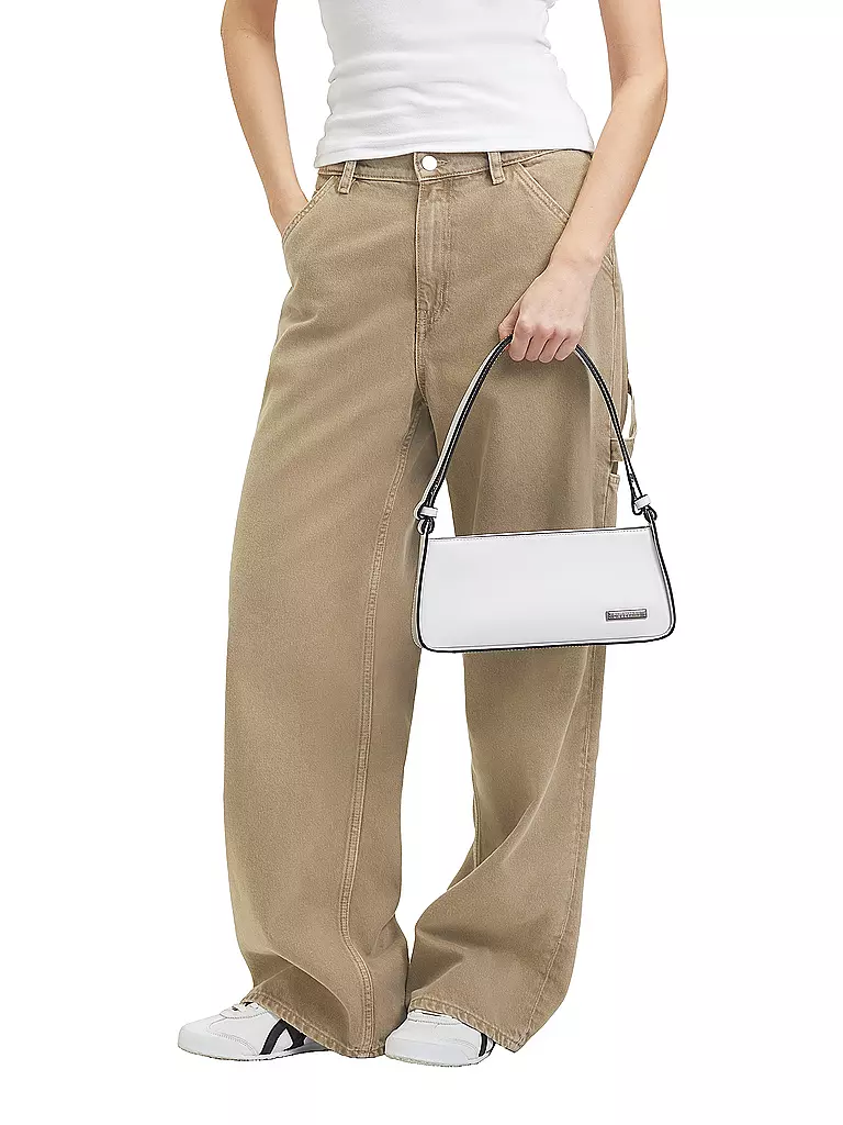 LIEBESKIND BERLIN Ledertasche - Umhängetasche FRANZIS Small weiss