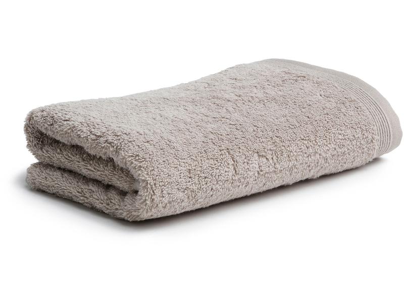 Möve Handtuch Superwuschel 50 x 100 cm, Hellgrau Saugstarkes Frotteetuch mit Biesenbordüre
