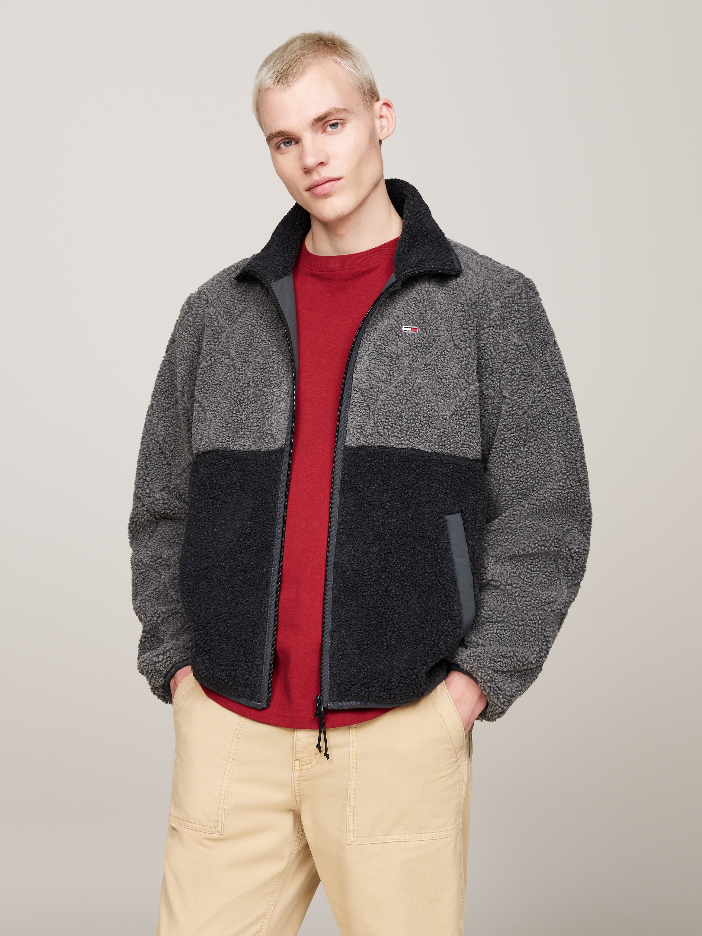 Tommy Jeans Kurzjacke »TJM TEDDY ESSENTIAL JACKET«