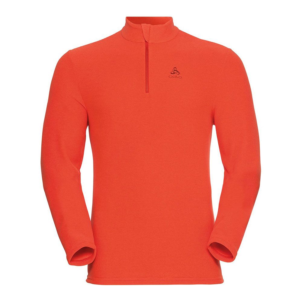Odlo ROY - Sweat Homme pureed pumpkin/exuberant orange/stripes
