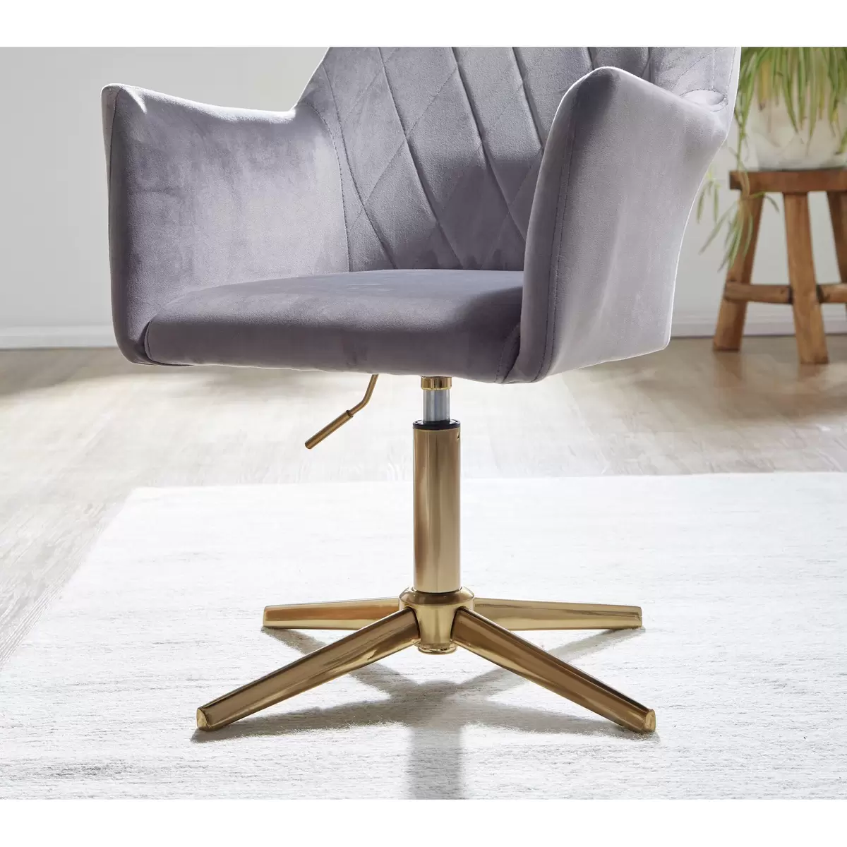 Stuhl Arguenteuil gold,hellgrau