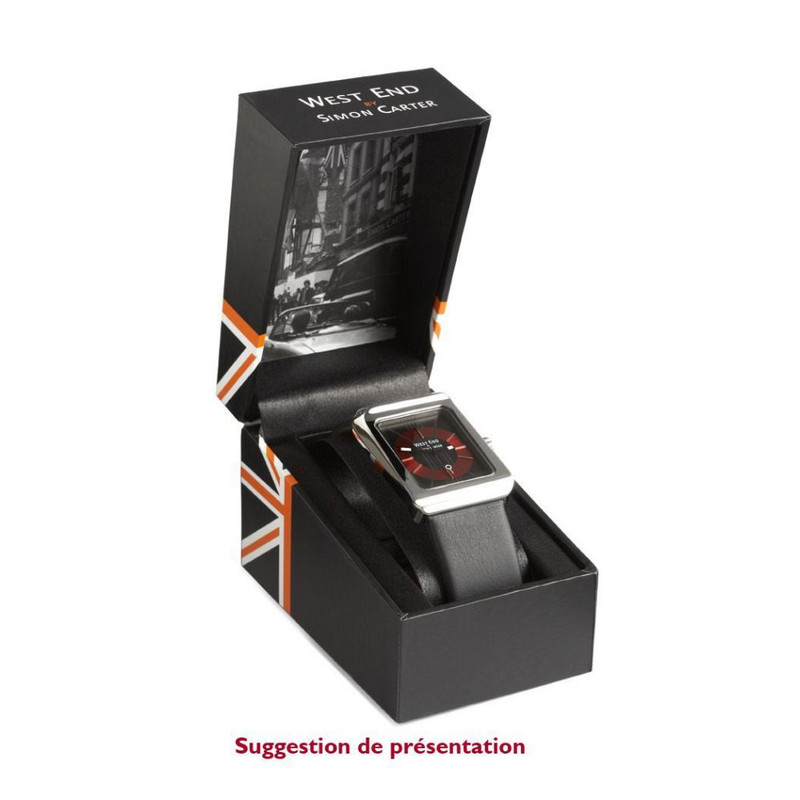 Montre Simon Carter, West End, WE203 Noir