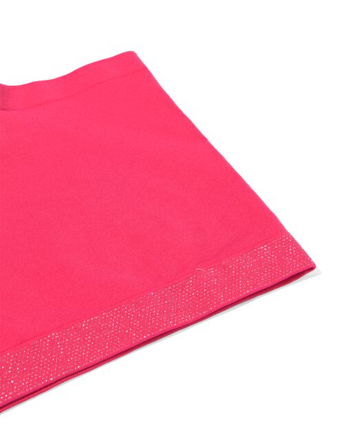 2 boxers enfant sans coutures avec paillettes rose