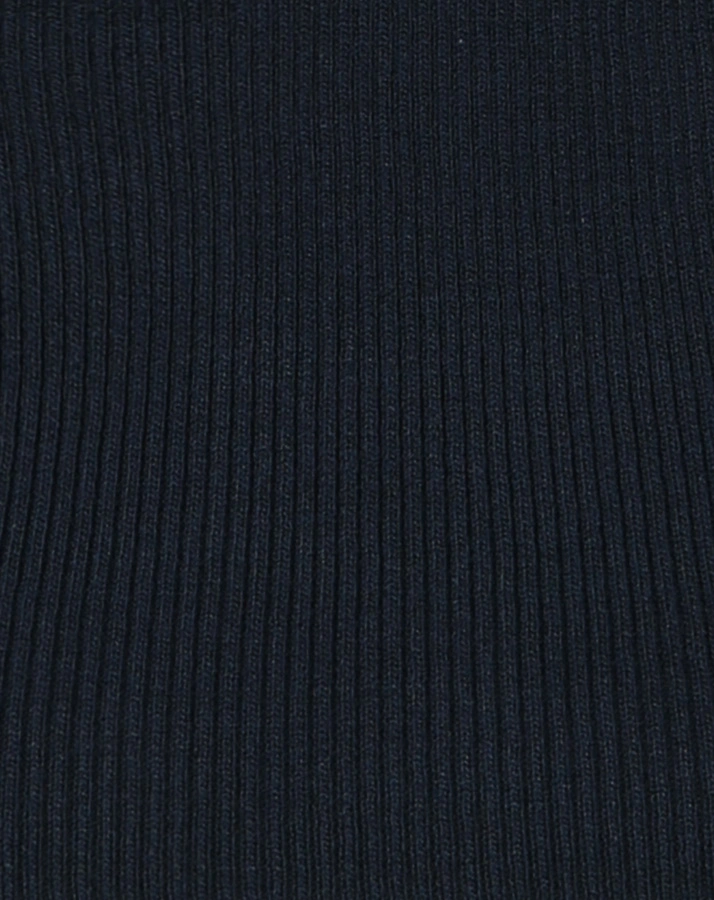 Pullover ICEQUEEN mit Rüschen in dunkelblau/silber