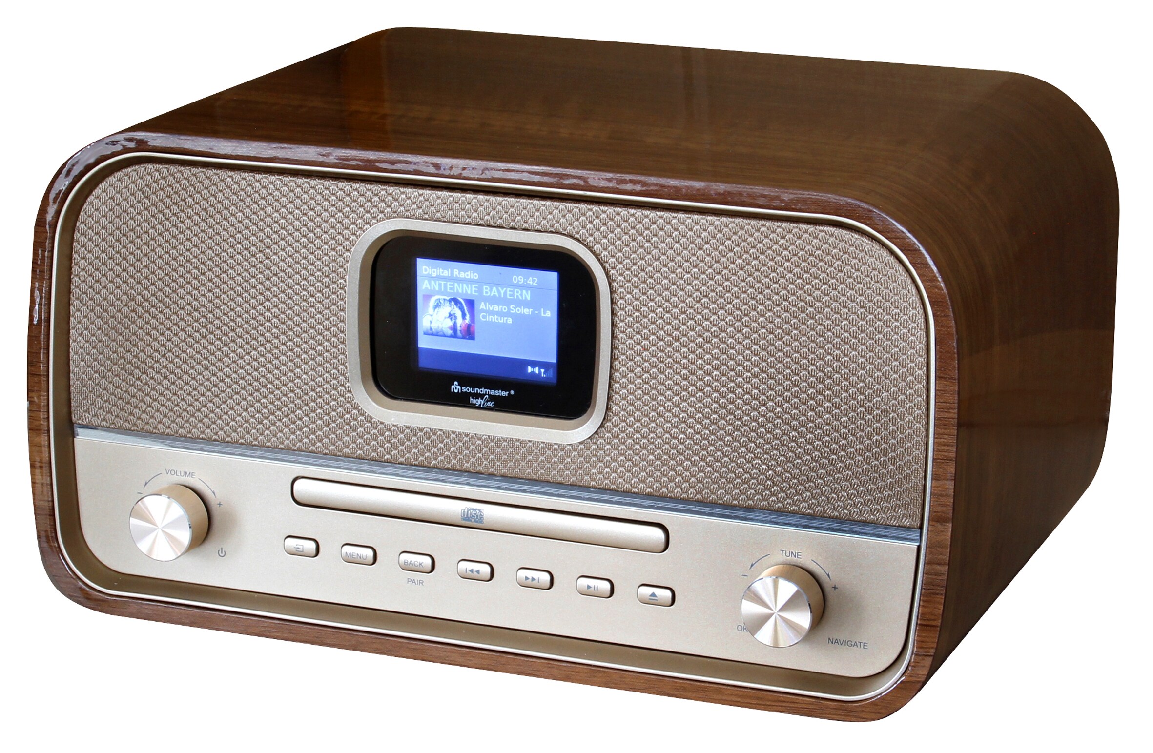 Soundmaster DAB970BR1 Retro DAB Radio