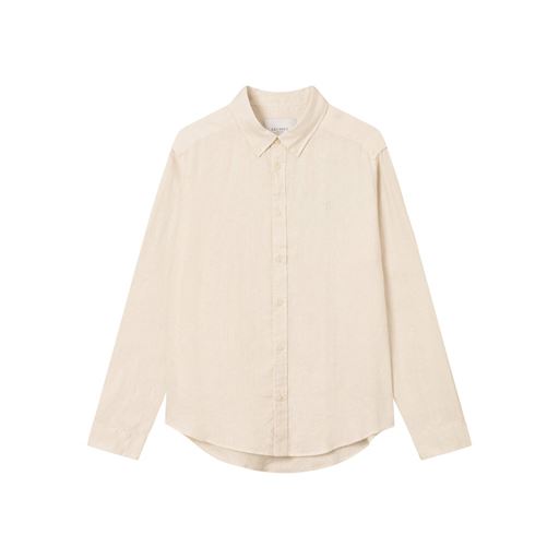 Les Deux Kristian Linen B.D. Skjorte, Ivory, XXL