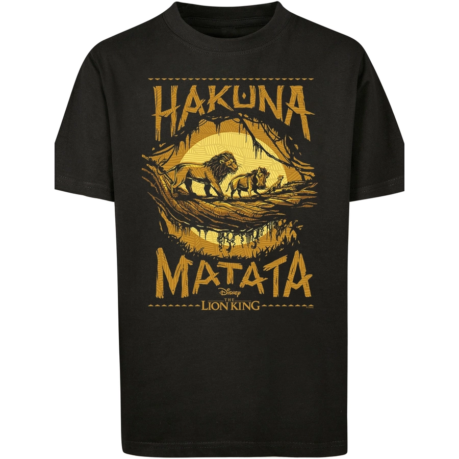 F4NT4STIC T-Shirt König der Löwen Hakuna Matata schwarz
