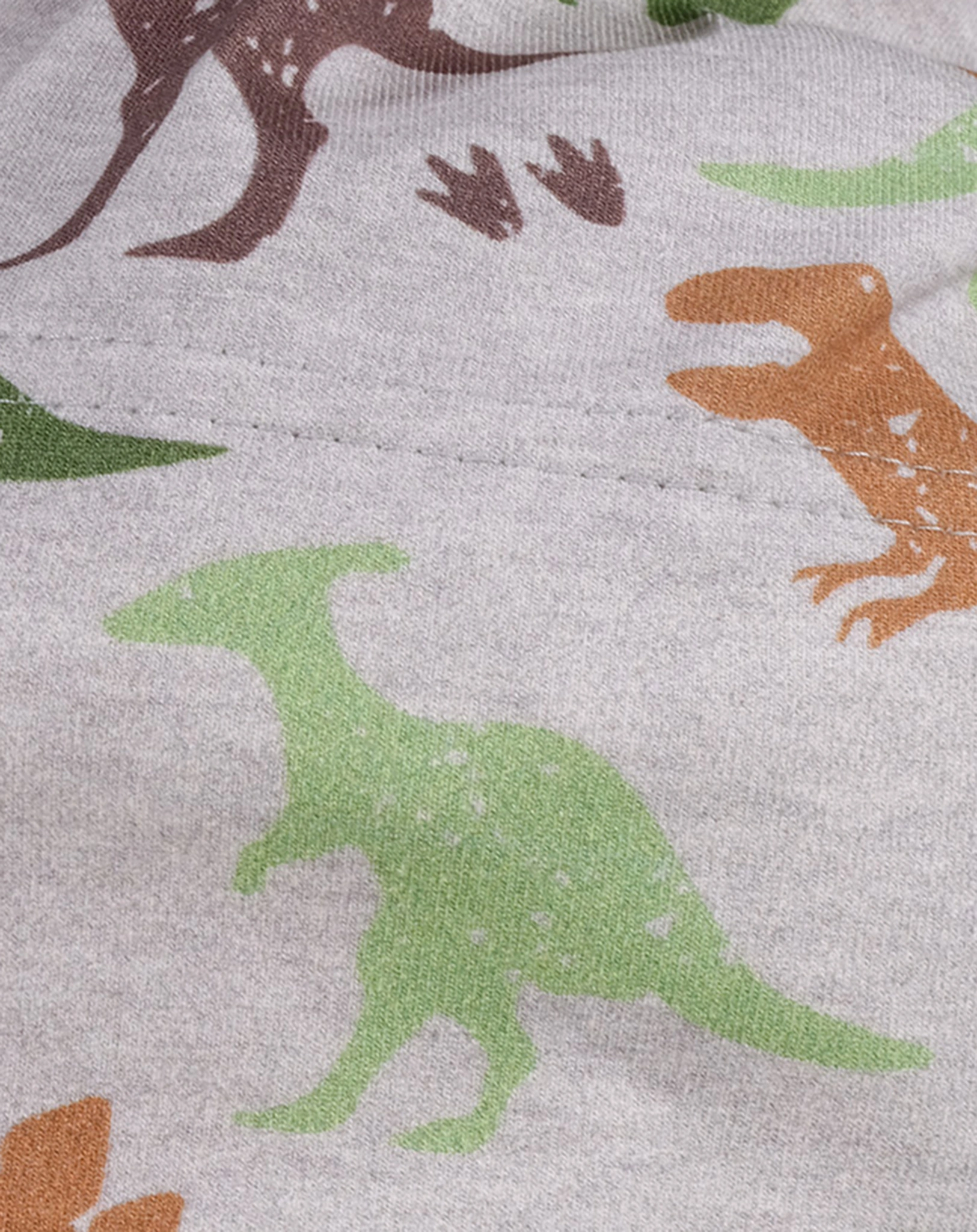 Jersey-Beanie DINO in silbermelange