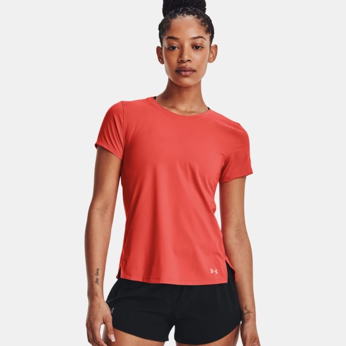 Under Armour Dame T-shirts Iso-Chill 200 Laser Tee Orange