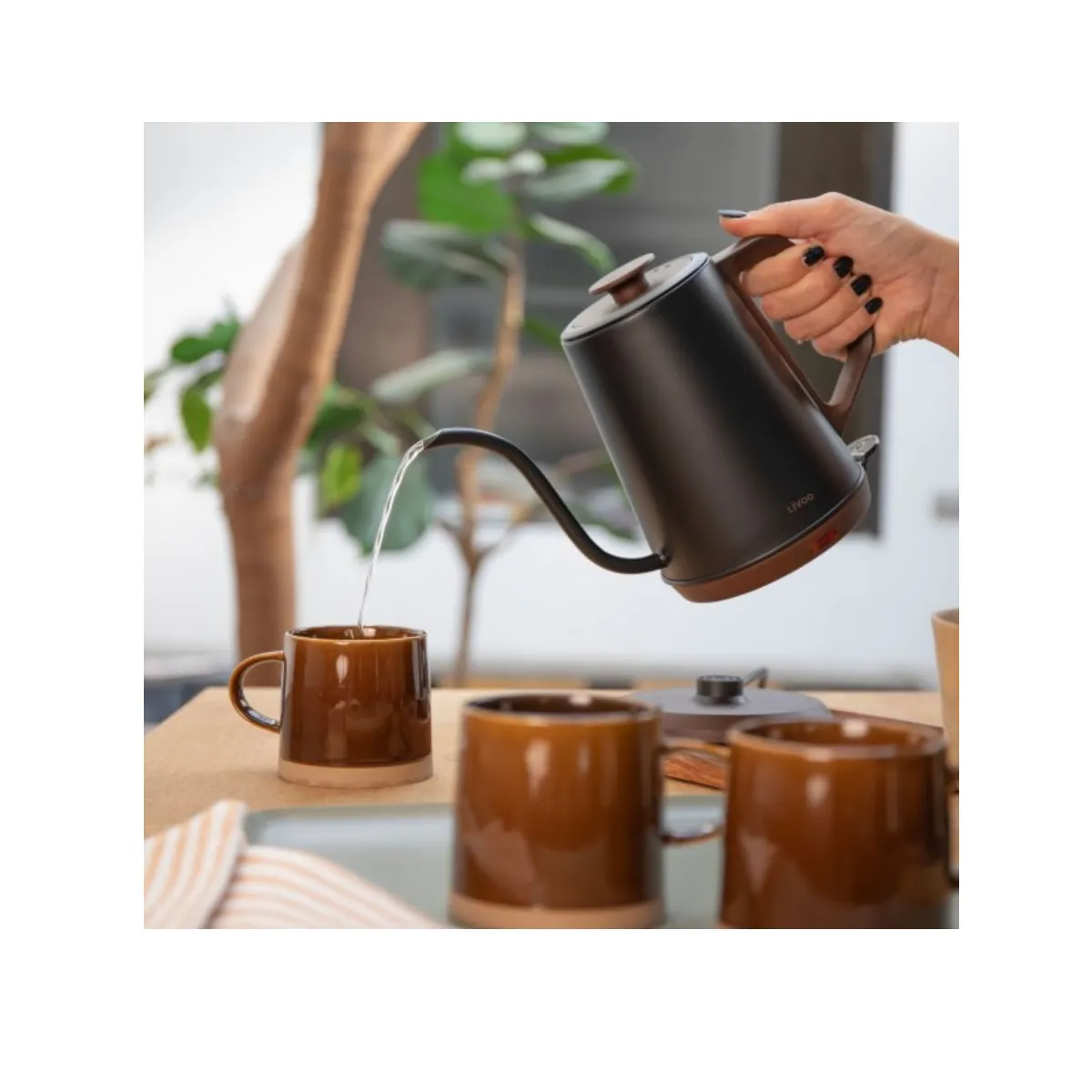Livoo Bouilloire Sans Fil 1.2L