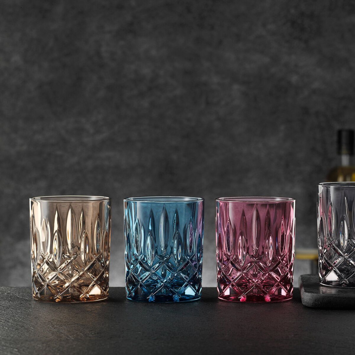 Noblesse tumblerglass 2-stk, 29,5 cl, brun
