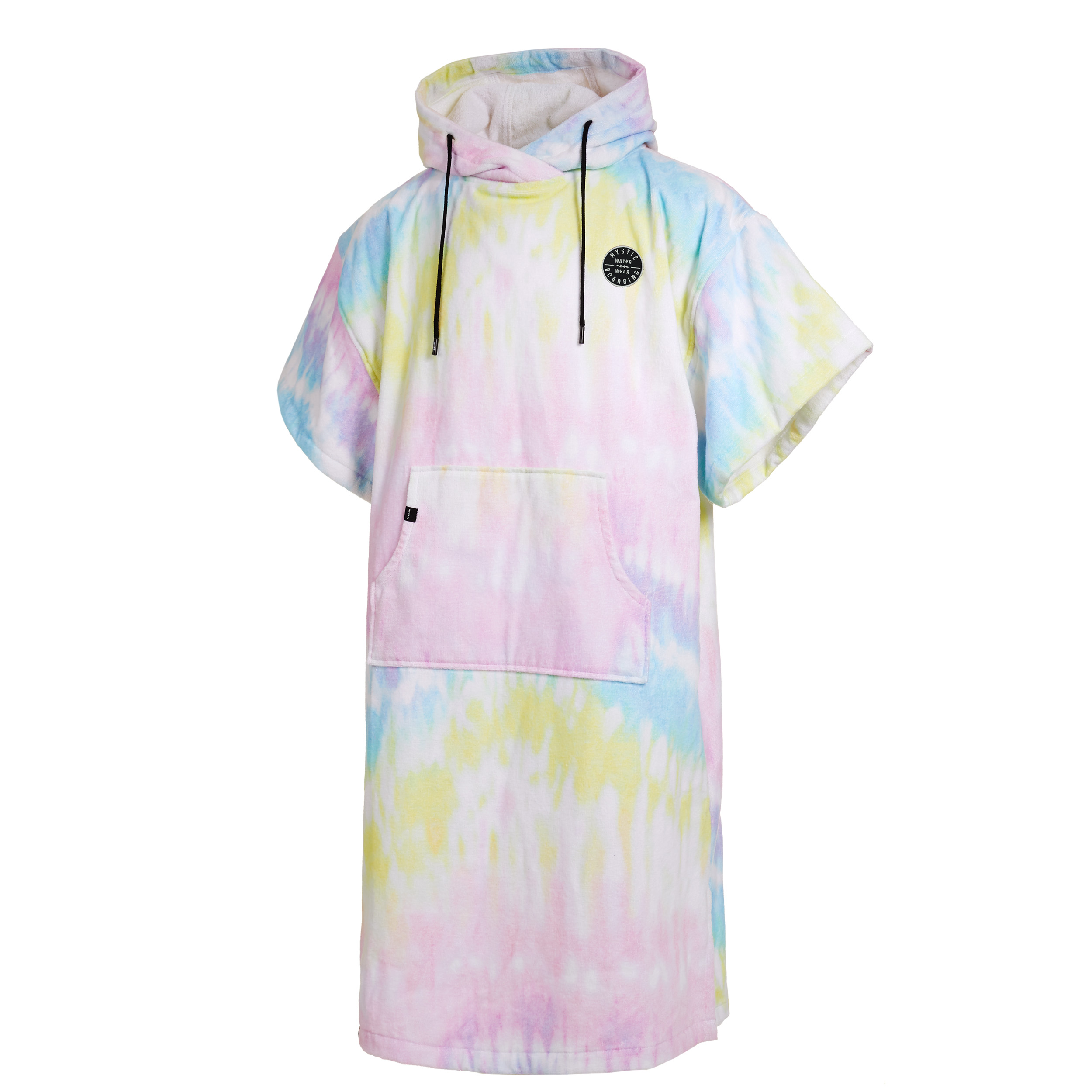 Mystic Poncho Velours AOP Black