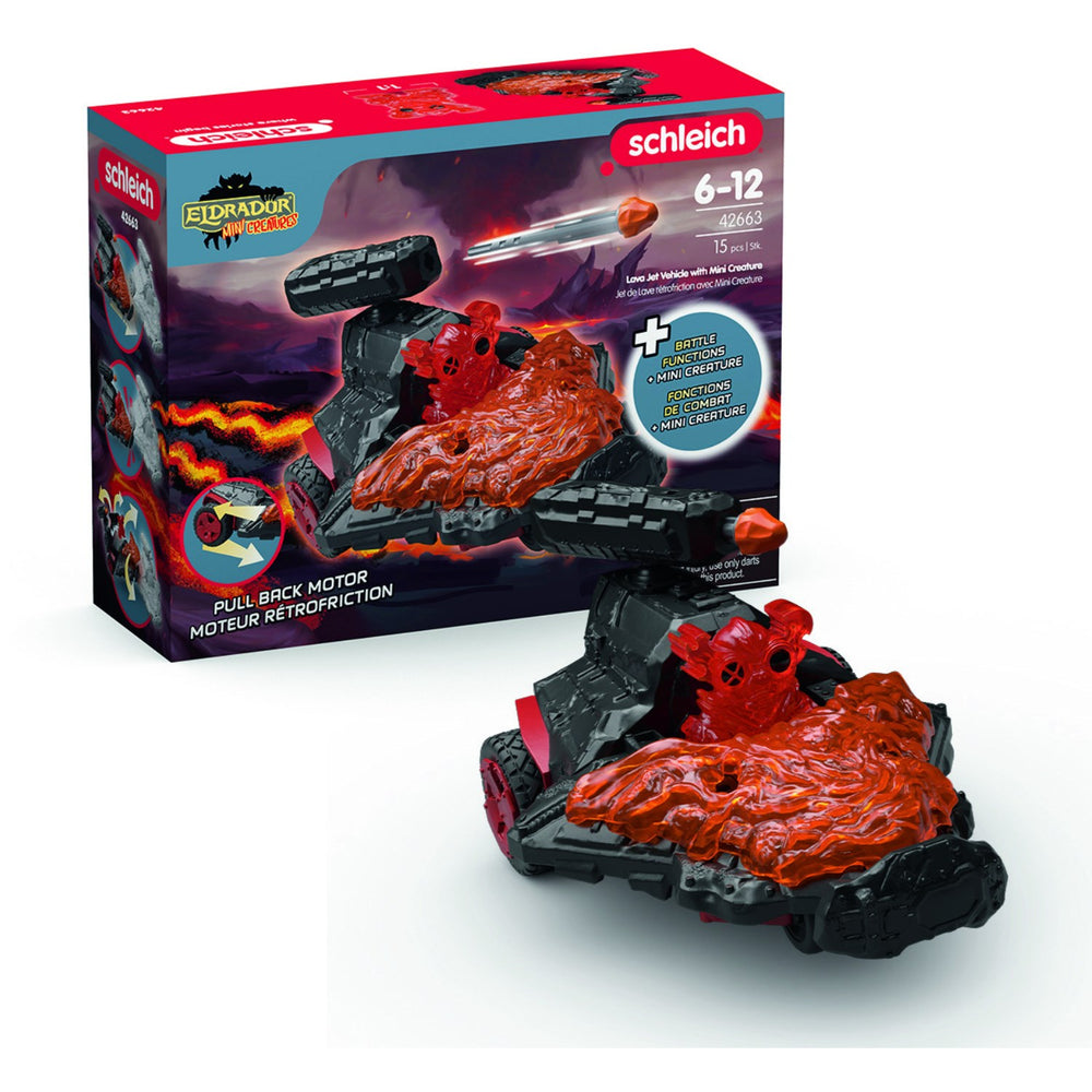 Køb Schleich Lava Jet Køretøj Med Mini-Kreatur