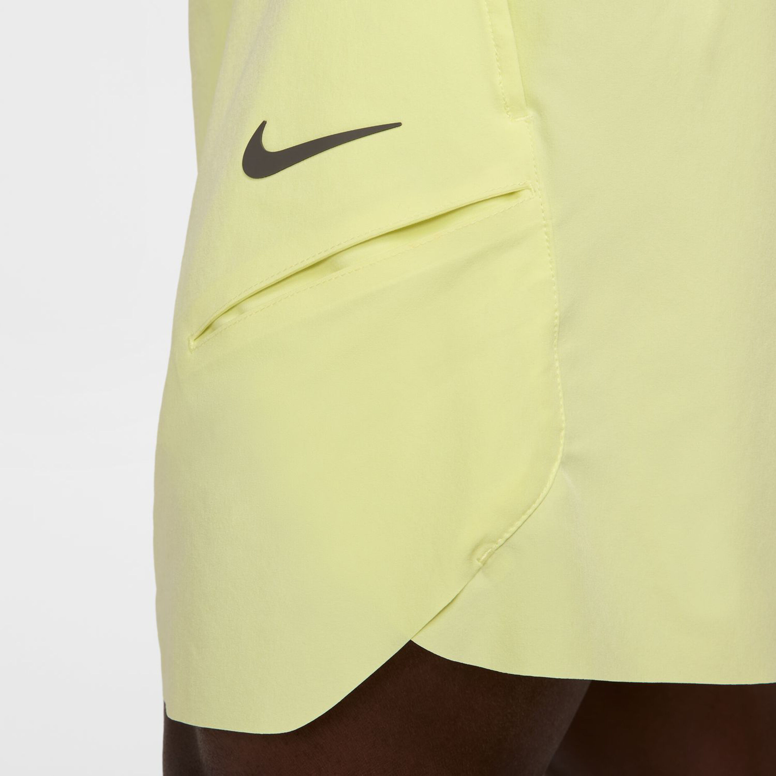 Nike Court Dri-Fit Slam Shorts Hommes - Jaune