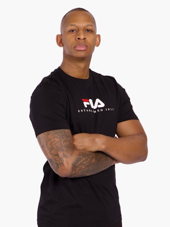 FILA T-Shirt Schwarz