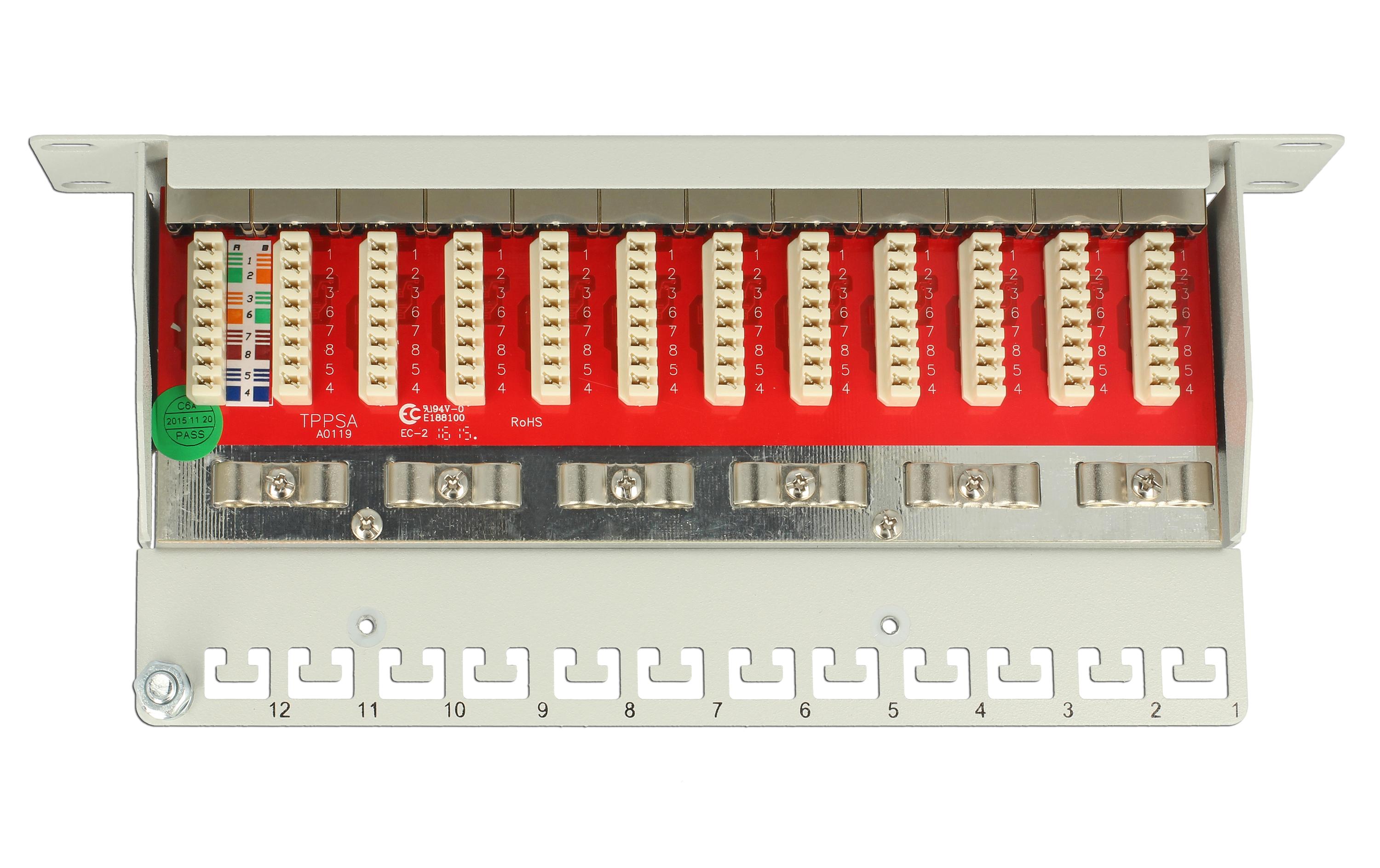 Netzwerkpanel 12 Port 10