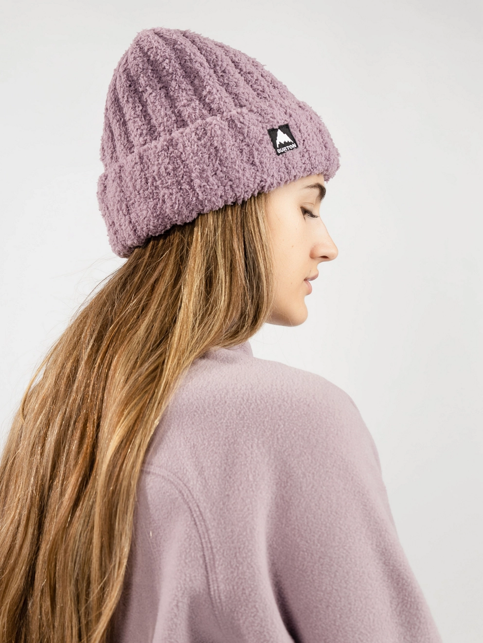 Burton Plush Beanie elderberry
