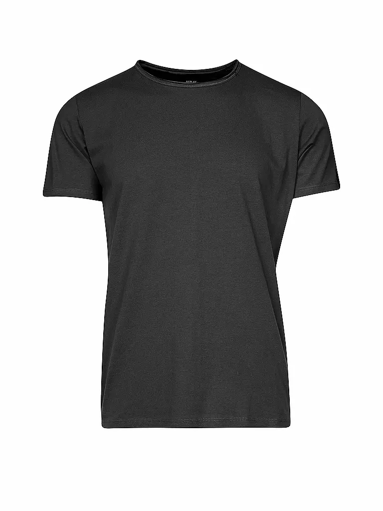 REPLAY T-Shirt  schwarz