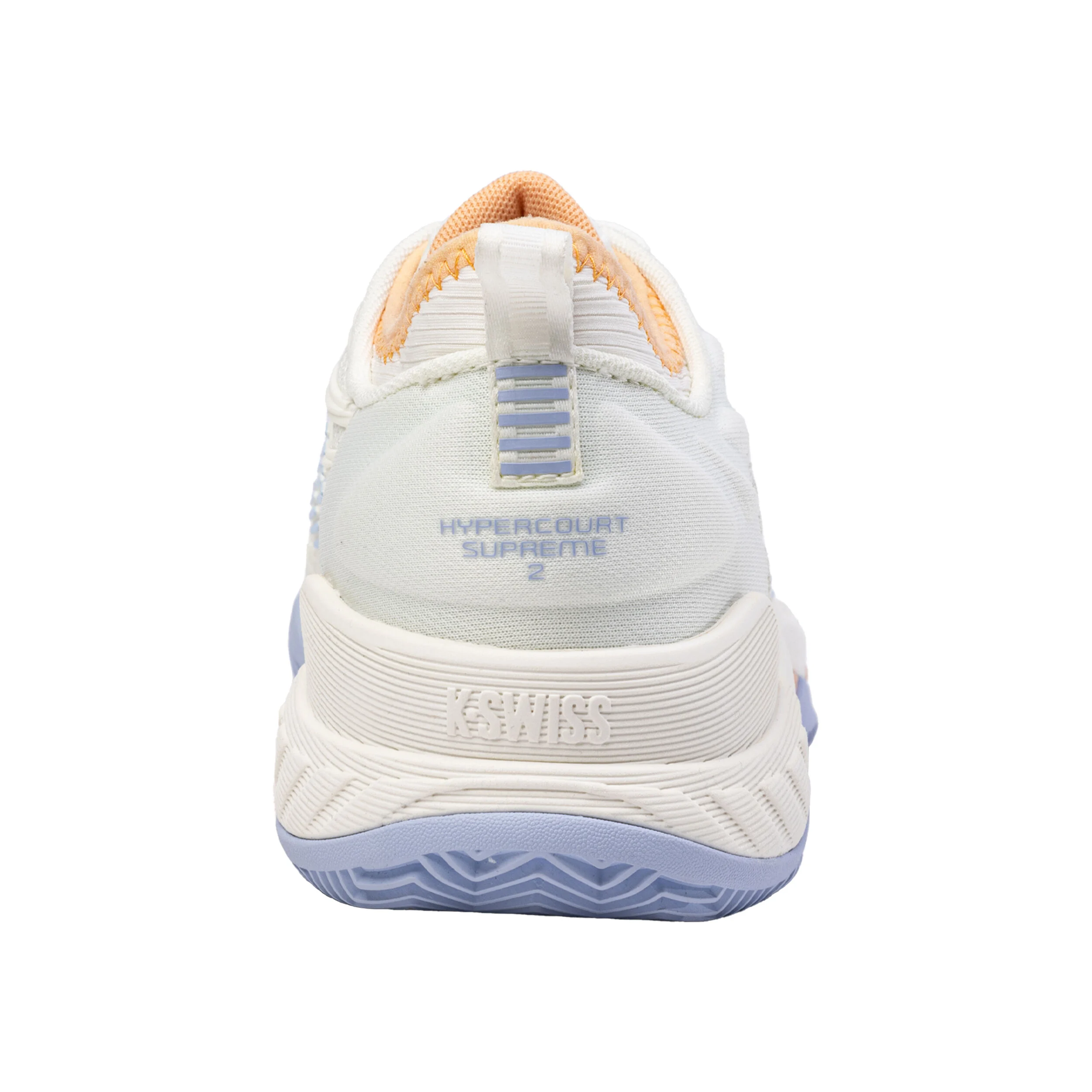 K-Swiss Hypercourt Supreme 2 CLAY Chaussure Terre Battue Femmes - Blanc , Abricot