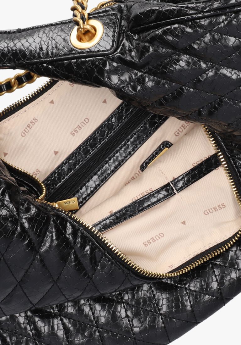 GUESS zwarte guess handtas dema hobo