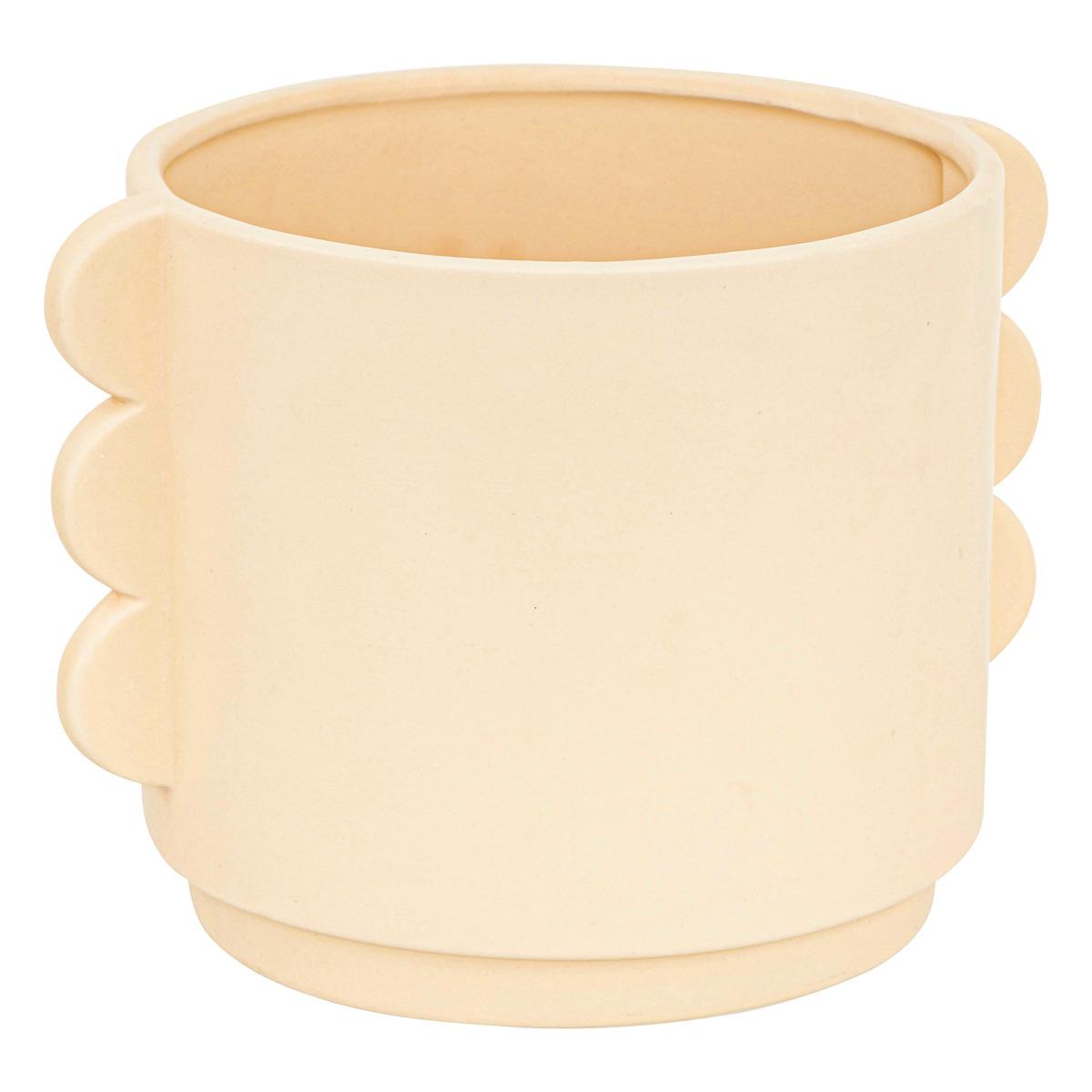 CACHE POT HIND CERAMIQUE D.18X18CM