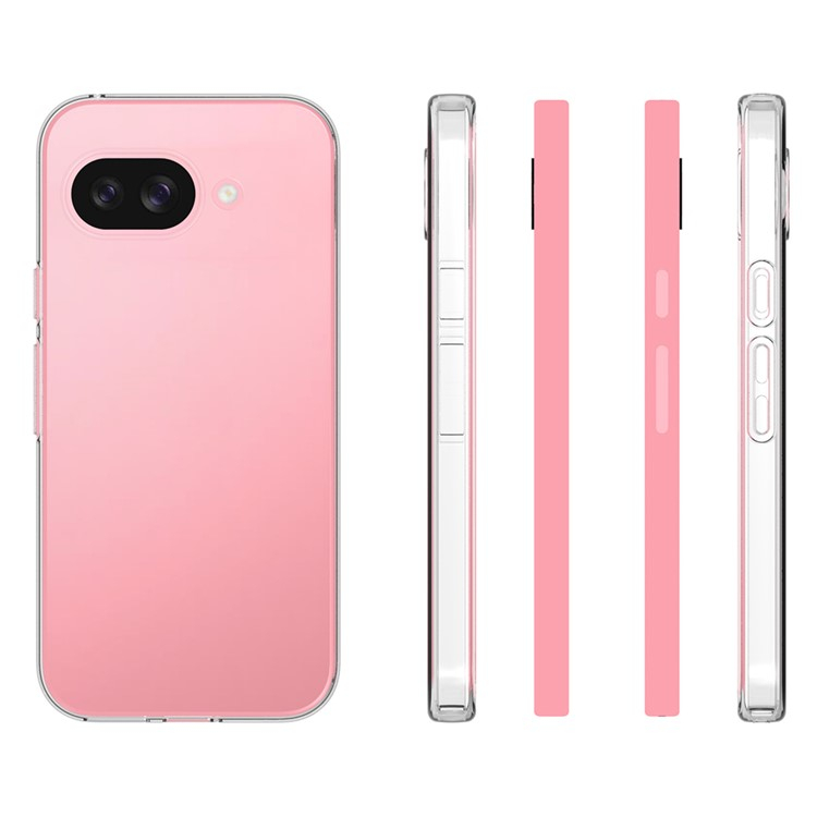 Google Pixel 9a Gummi Case Hülle Slim Design 1.0 mm - Transparent