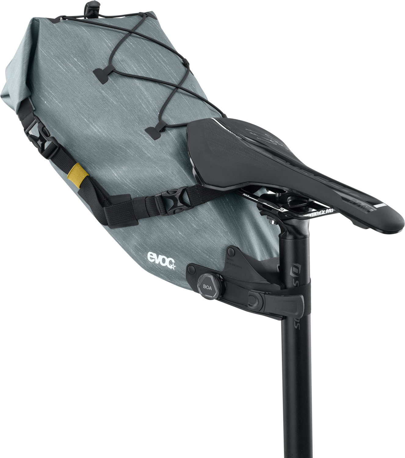 EVOC Seat Pack BOA WP Sadeltaske Stålgrå 8 L
