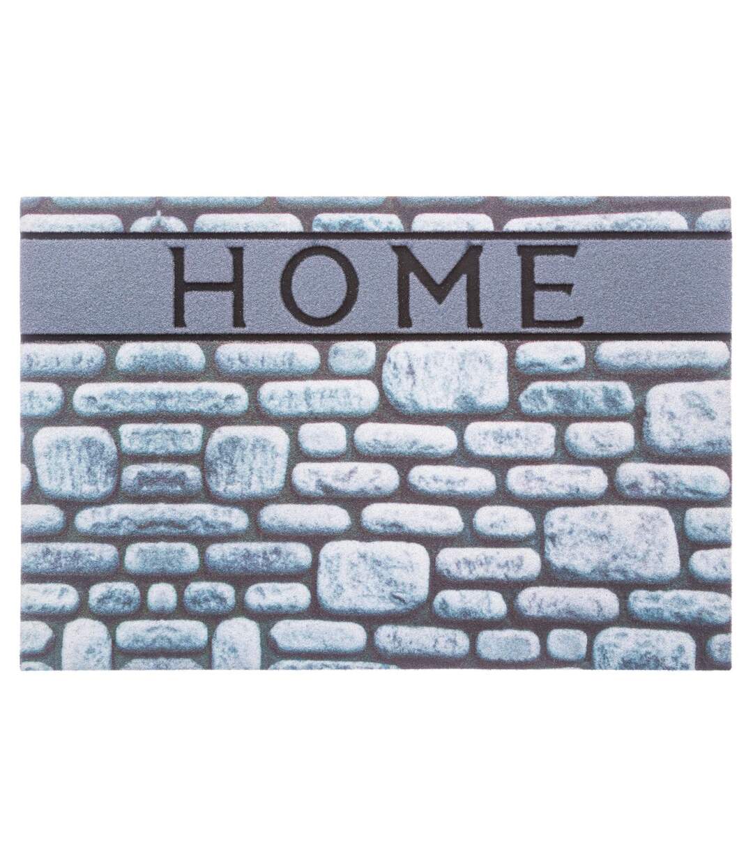 Tapis d'entrée Wall - 60 x 40 cm - Gris