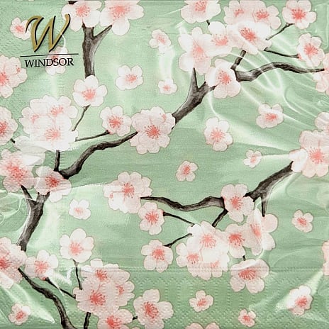Windsor mønstrede servietter 33x33 cm 20-pak