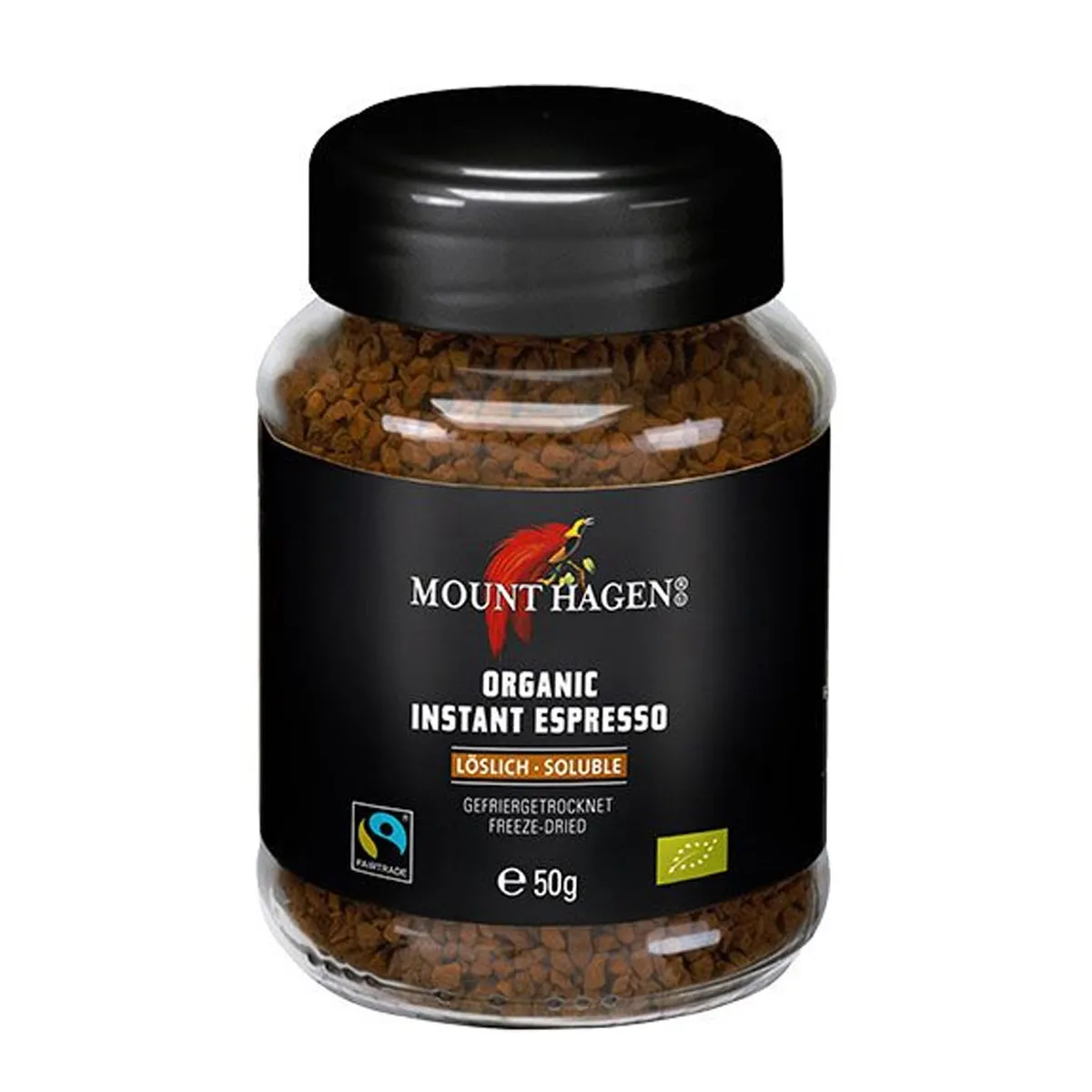 Mount Hagen Espresso Instant Ø - 50 g.