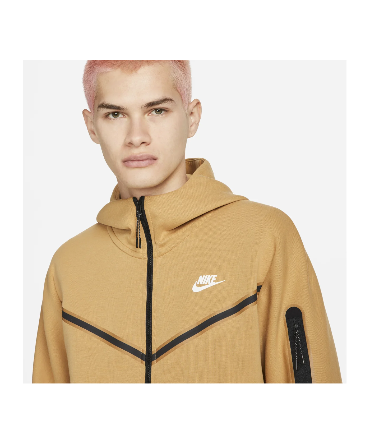 Nike Tech Fleece Windrunner Gold F722
