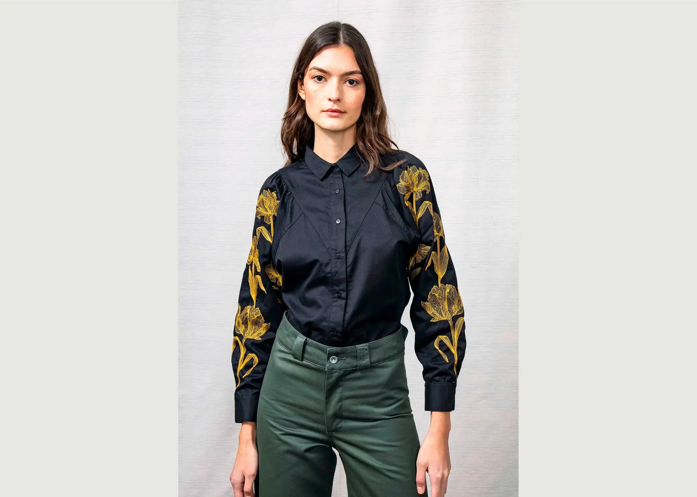 Chemise Donata Flores Misericordia