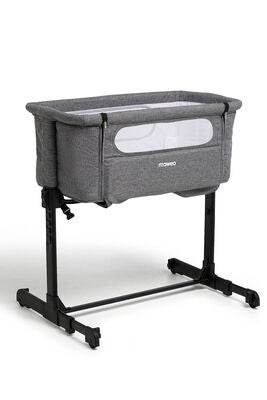Moweo RIVER Mini Bedside Crib, Mørkegrå