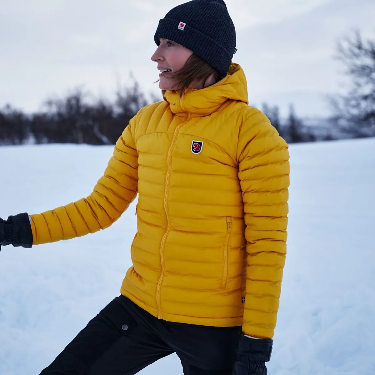 Fjällräven Women's Expedition Lätt Hoodie Navy
