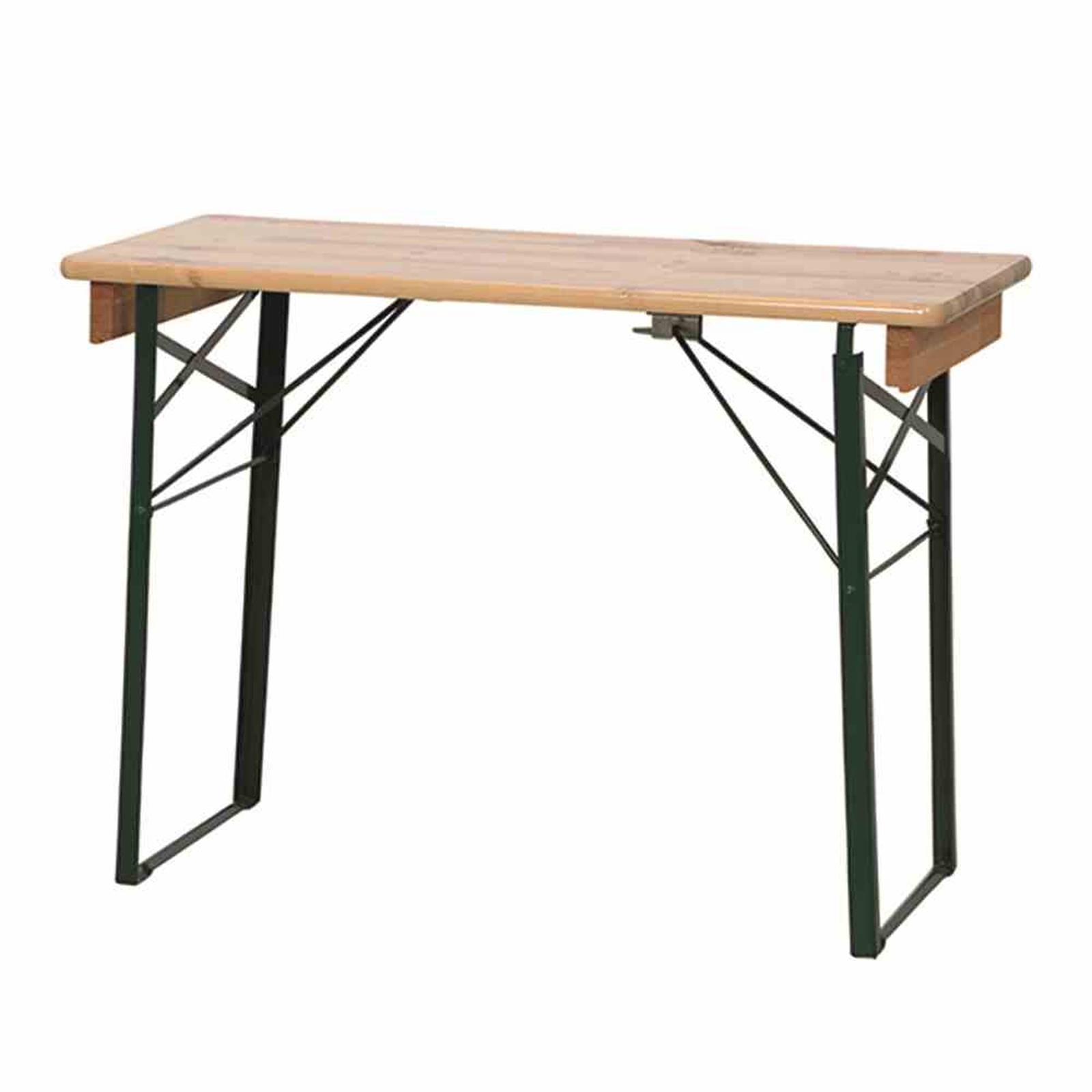 3-teilige Festzeltgarnitur - natur-grün - 110 cm