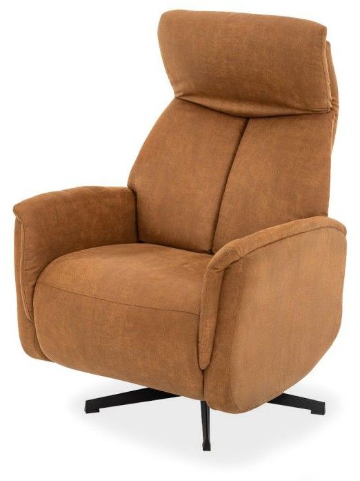 Relaxfauteuil Cognac CM-55.039 Helsinki B73 x D86 x H114 cm