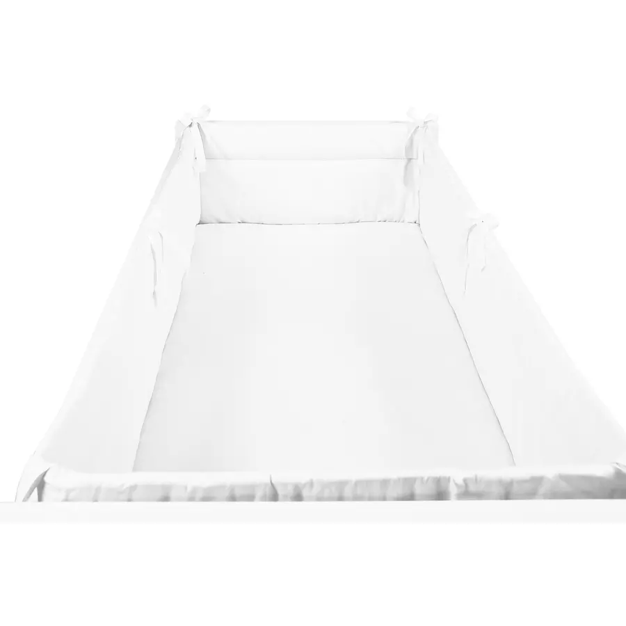 SONNE Rundumnestchen Uni 32x420cm weiss
