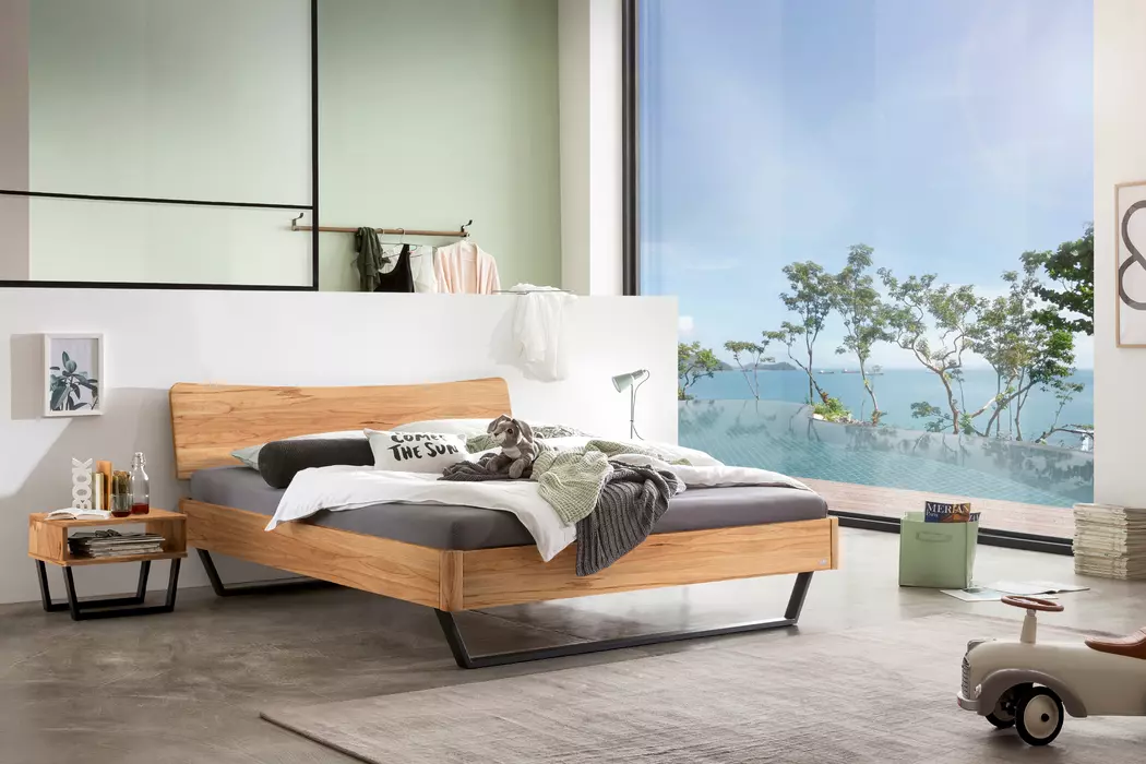 Massivholzbett Lounge 140 x 200 cm