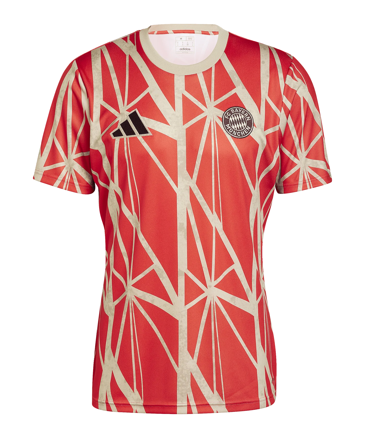 adidas FC Bayern München Prematch Shirt 2024/2025 Rot