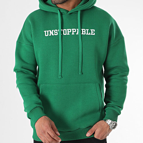 Sweat Capuche Vert