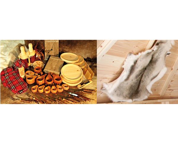 Wolff Finnhaus Lapplandpaket Grillkota 9 mit