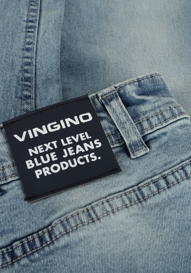 VINGINO blauwe vingino straight leg jeans peppe