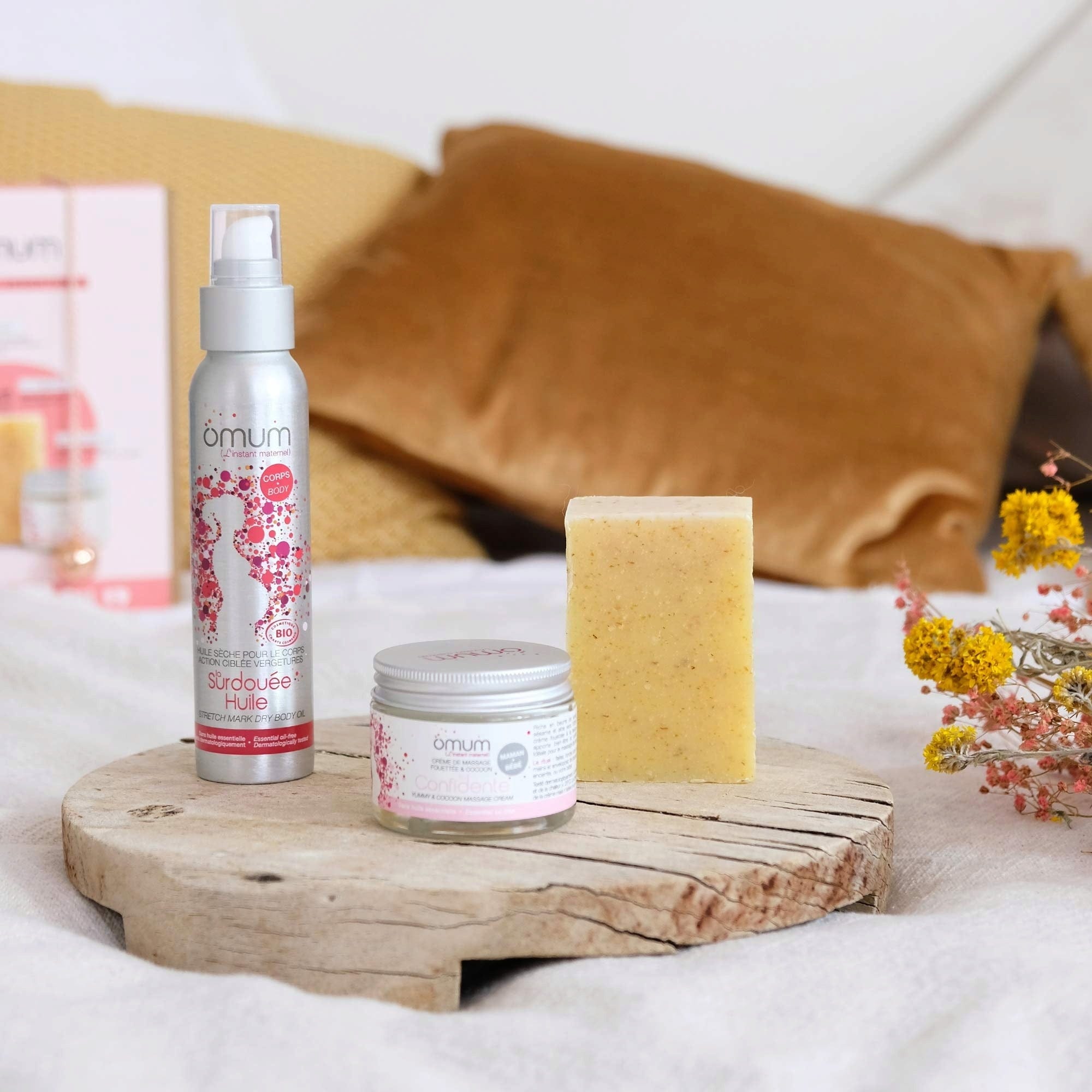 Omum  Trousse Solution Vergetures for Mums to be, 1 Set